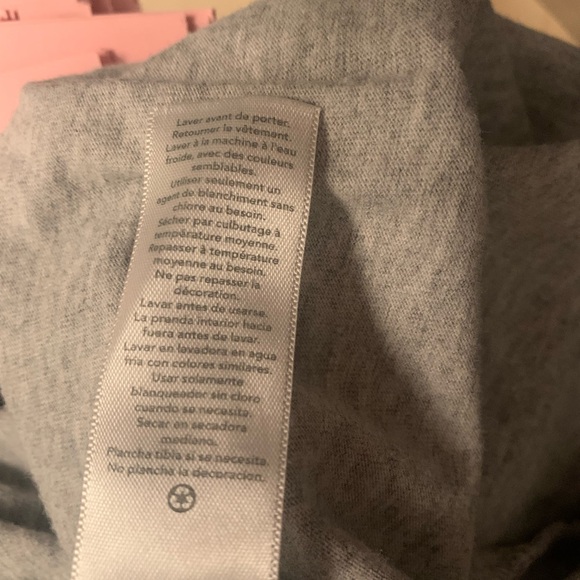 Gray Dinosaur Christmas Long Sleeve Shirt - Picture 5 of 7